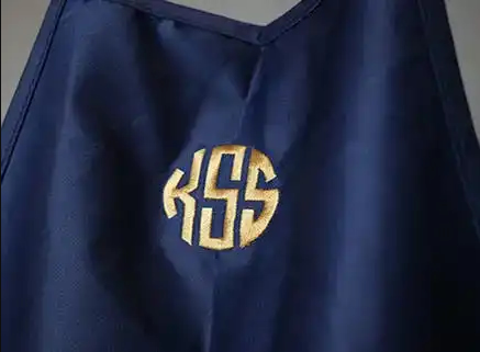 Names and Monogrammed Embroidery